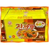 $金元寶$ 特價OTTOGI 不倒翁金螃蟹海鮮風味拉麵 10入 一箱 好市多代購