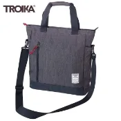 TROIKA 梅森巴赫 德國商務出差防水兩用登機箱包BBG52/GY(12公升;手提包+側揹包)事務包行李商務包公事包工作包