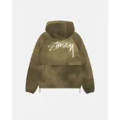 【日貨代購CITY】2024AW STUSSY BEACH SHELL WAVE DYE 渲染 外套 風衣 現貨