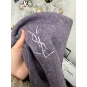 仙仙家 ysl美妝櫃檯冬季贈品100%羊毛圍巾