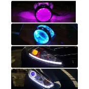 【🇹🇼台灣本土出貨】360° LED 光感惡魔眼 光圈 天使眼 魚眼內光圈 汽機車皆可使用（非cob ccfl ）