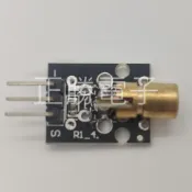 【正勝電子】KY-008  5V 雷射模組 雷射光 雷射頭 Arduino周邊 紅光雷射