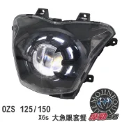 【X6s LED魚眼模組( OZS 專用)】  X6S魚眼 光圈 魔眼 炫彩可調 LED大燈 小魚眼 金鑫 星爵 ADI