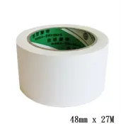 聯盟文具 地球 PVC布紋膠帶 冷氣膠帶 免刀膠帶 (48mm x 27M) (白色) (1捲入)【APP滿額下單10%點數(單一帳號最高1000點)】9/30止