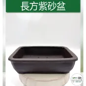 【滿額免運】長方扁盆 紫砂盆 中國風 紫砂花盆 透氣蘭花盆 紫砂花盆 羅漢松花盆 紫砂盆景盆 透氣 古典 綜一園藝