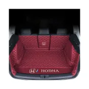 (店+)本田後備箱墊 CRV HRV Fit CIty CIvic Accord ODyssey 全包圍後車廂墊 汽車尾箱墊 車用皮革後廂墊