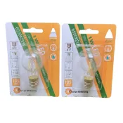 燈絲型 LED E17 1W 110V 燈泡 黃光 白光 壁燈 可取代傳統15W鎢絲 燈絲燈