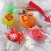 花插 過年插飾品 迎春插棒 開運過年盆花裝飾品 春節桌花材料 伴手禮裝飾 賀年