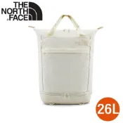 悠遊山水戶外生活館 【The North Face 26L 多功能收納休閒後背包《米白》】52T5/休閒背包/電腦包/登山包