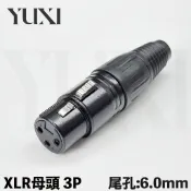 現貨 XLR 公母頭 插頭 焊接 金屬 3P卡儂頭 佳能頭 銅針銀針 擴大機麥克風 混音控台 維修接頭 外場燈光音響PA