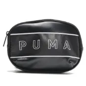 (店+)【PUMA】PUMA WMN CORE 黑 皮革 英文LOGO斜背包 小包包 迷你側背包  07739101