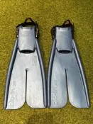 桃園店 APOLLO BIO FIN 藍 潛水 浮潛 生化蛙鞋 SIZE M 7成新福利品