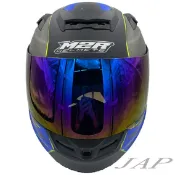 M2R F2C OX2 XR3 F3 M3 電鍍藍 專用原廠鏡片 全罩安全帽 F2-C《遠古騎士》