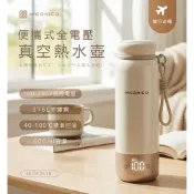 NICONICO便攜式全電壓真空熱水壺 NI-TK2618 快煮壺/電熱水杯/保溫杯/加熱杯/快煮杯 真空 316內膽