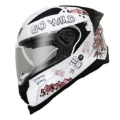 (店+)THH T840B 野FUN 小帽殼 女生可載 白色 內墨鏡 全罩式安全帽