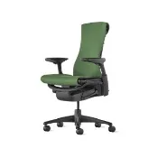 【Herman Miller】Embody Sync - 黑框綠布｜世代家具｜原廠授權代理商(人體工學椅/電腦椅)