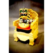 吉祥軒佛具 全實木 文椅 屈椅 神明座椅 貼座 虎爺椅 小龍椅 三吋六適用
