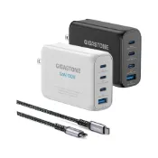 【蝦皮直營】GIGASTONE 130W GaN氮化鎵四孔充電器｜適用手機/筆電四孔/PD+QC快充頭組