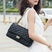 (店+)【MoonDy】包包 肩背包 羊皮小香包 真皮包包 大容量包包 鏈條包包 斜背大方包 小香風包包 精品包