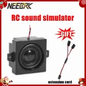 RC 柴油發動機聲音模擬器 8 歐姆 5W 變頻喇叭揚聲器,帶 150 毫米延長線,適用於工程車輛集裝箱卡車挖掘機