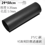 【牛牛柑仔店】PVC防塵濾網/沖孔網/機殼防塵網/風扇防塵網/電腦濾網 孔徑1mm 寬29cm