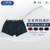 Mon Lapin茉勒品 8890 台灣製MIT POLO PARTY 雲彩紗纖維男性內褲 素面透氣彈性貼身四角褲平口褲