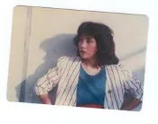 (珍179)  戚美珍  3*5 沖洗照片一張，早期圓角照片，保存還不錯!