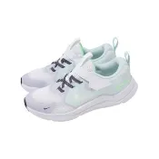 【NIKE 耐吉】慢跑鞋 Cosmic Runner PSV 中童鞋 白 綠 魔鬼氈 緩震 運動鞋(IM6705-111)