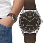 【TISSOT 天梭】Heritage 1938 COSC 天文台認證機械錶 開學禮 送禮 推薦(T1424641606200)