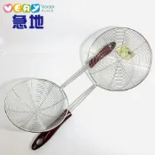 紅電木柄不鏽鋼網勺 漏杓 炸物勺 濾網
