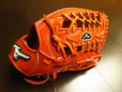 {圓圓小舖}全新日製硬式MIZUNO PRO ORDER美津濃最高等級白金標 ICHIRO鈴木一朗外野T網擋HAGA紅色