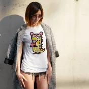 Rawr Tee-Rex 和中國十二生肖 T 卹 - 大鼠