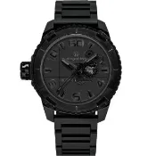 【elegantsis 愛樂時】海軍陸戰隊特別款機械腕錶/闇夜黑48mm(ELJX48AS-LVTP5-NB01MA)