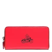 COACH  馬車經典LOGO 迪士尼聯名款 女生 女用 錢包 長夾