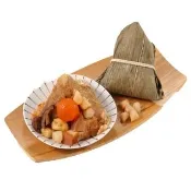 【華得水產】東港古早味干貝粽5粒組(180g/粒)