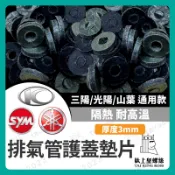 【鈦上皇】防燙蓋墊片 排氣管護蓋墊片 耐高溫 排氣管防燙蓋 隔熱墊片 三陽 光陽 山葉 全車系通用