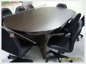 土城OA辦公家具~~全新會議桌210*90公分(便宜好用) 全新品./桌面厚3.5公分