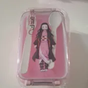 _ 鬼滅之刃 雙層壓扣便當盒 便當盒 正版 彌豆子