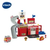 【英國 Vtech 】聲光城市嘟嘟車-城市消防局軌道組