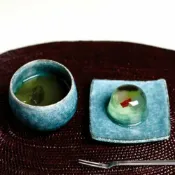 菲斯質感生活購物 日本製美濃燒茶杯組 陶瓷 Rokuro土耳其藍 泡茶組 茶杯 茶盤 抹茶 烏龍茶 綠茶 點心盤 杯墊 - 手工 日本美濃燒 日本製 日式餐具 日本進口 日本 現貨 快速出貨 代購 日本代購 陶瓷 Rokuro土耳其藍 泡茶組 茶杯 茶盤 抹茶 烏龍茶 綠茶 點心盤