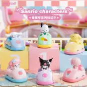 蘋果屋【現貨】萌趣 MOETCH 三麗鷗 Sanrio 碰碰車系列 小汽車 車車 玩動樂 盲盒 公仔 全8種 一中盒8入