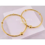 ⭐金文華珠寶銀樓⭐黃金9999 黃金手環 純金手環 進口潘環 素面手環 光面手環✨可串潘珠✨