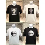 高雄凡賽斯歐洲精品 HUGO BOSS BOSS 外星人 月球表面 月球字體 LOGO 黑色 白色 短T/T-SHIRT