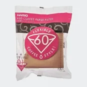(店+)【YUANREN 原人購物】HARIO V60 1-2人 錐形濾紙 100入無漂白 手沖濾紙(VCF-01-100 VCF-02-100)