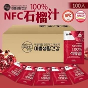 【愛合購】【韓國MIPPEUM美好生活】NFC 100%紅石榴汁 70mlx100入 7000ml