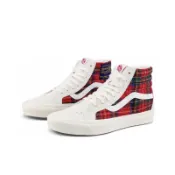 [unclev1966] Vans Sk8-hi 38 DX 高筒 軟墊 安納海姆 拼布 學院風紋格 男女款