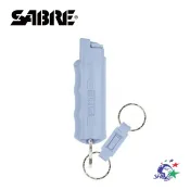 SABRE 沙豹 - 辣椒防身噴霧器 / 牛仔藍 / 快拆鑰匙圈水柱 / HC-14-CB-US-02【詮國】