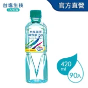 TAIYEN 台鹽 【台鹽】海洋鹼性離子水420ml(30瓶X3箱)