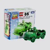 《星矢TOY'S》板橋實體店面 TOMY Disney TOY STORY 玩具總動員 TS-綠色小士兵&軍事車 05
