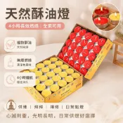天然酥油燈 4小時 全素 供佛蠟燭 無煙蠟燭 天然酥油蠟燭 植物酥油 天然無煙酥油燈粒 酥油粒 光明燈 電子蠟燭